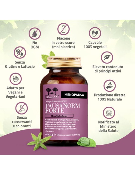 SALUGEA PAUSANORM FORTE 60 CAPSULE VEGETALI