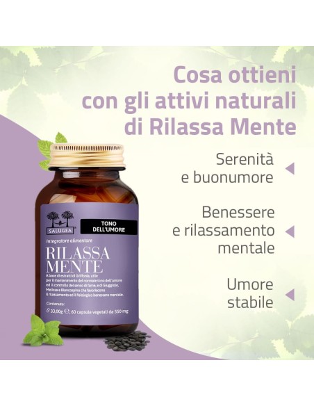 SALUGEA RILASSAMENTE 60 CAPSULE