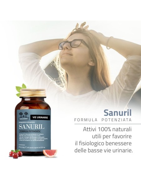 SALUGEA SANURIL FORMULA POTENZIATA 60 CAPSULE VEGETALI