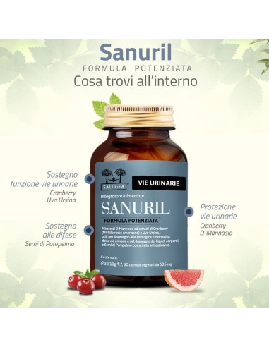 SALUGEA SANURIL FORMULA POTENZIATA 60 CAPSULE VEGETALI