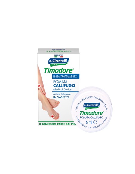 CALLIFUGO IN POMATA PER ESTIRPARE CALLI IGIENEPIEDE CONFEZIONE IN VASO DA 5ML