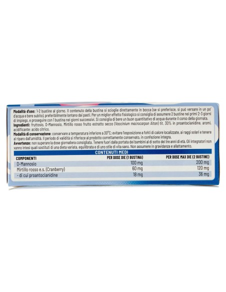 URINELLE CRANBERRY 12 BUSTINE OROSOLUBILI
