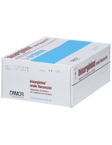BIOARGININA ORALE 20 FLACONCINI 20 ML