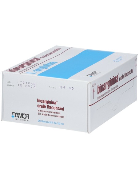 BIOARGININA ORALE 20 FLACONCINI 20 ML