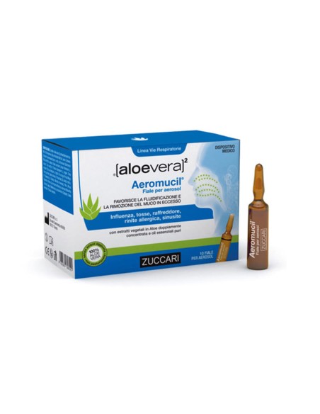 ALOEVERA2 AEROMUCIL 10 FIALE 5 ML