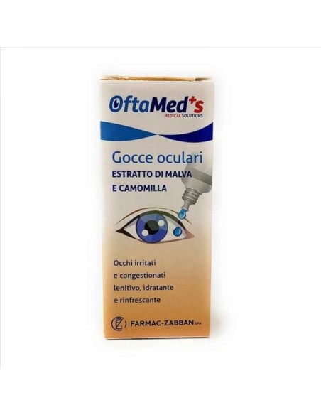 OFTAMED'S GOCCE OCULARI CAMOMILLA E MALVA 10 ML