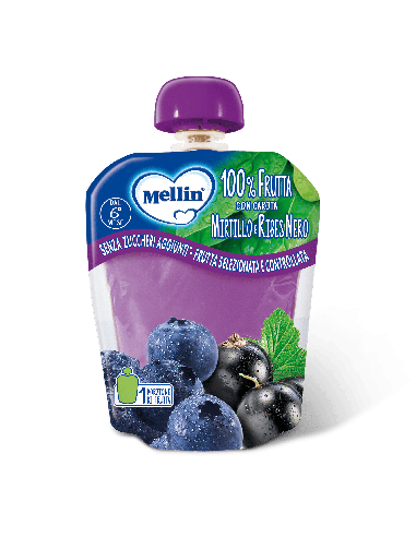 MELLIN POUCH MIRTILLO/RIBES 90 G