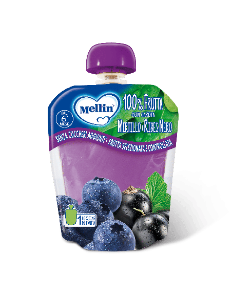 MELLIN POUCH MIRTILLO/RIBES 90 G