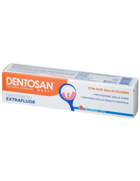 DENTOSAN EXTRAFLUOR DENTIFRICIO 75 ML