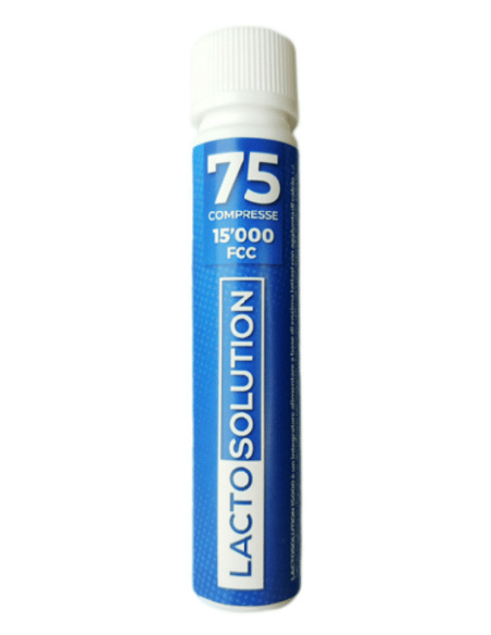 LACTOSOLUTION 15000 75 COMPRESSE