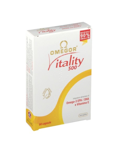 OMEGOR VITALITY 500 60 CAPSULE