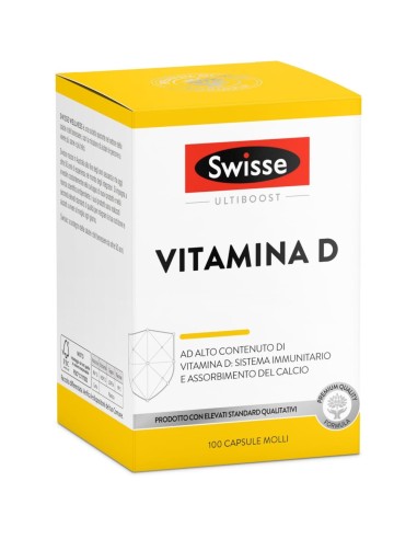SWISSE VITAMINA D 100 CAPSULE MOLLI