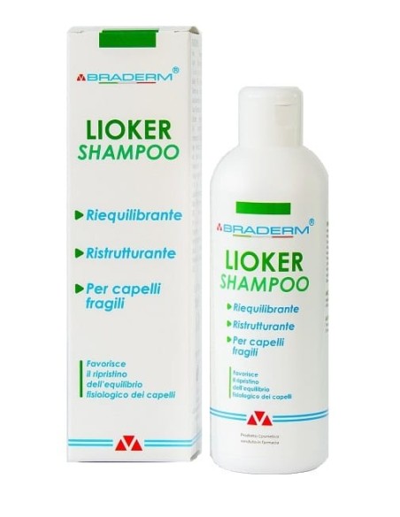LIOKER SHAMPOO 200 ML BRADERM