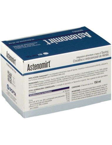 ASTENOMIRT 15 FLACONCINI 10 ML