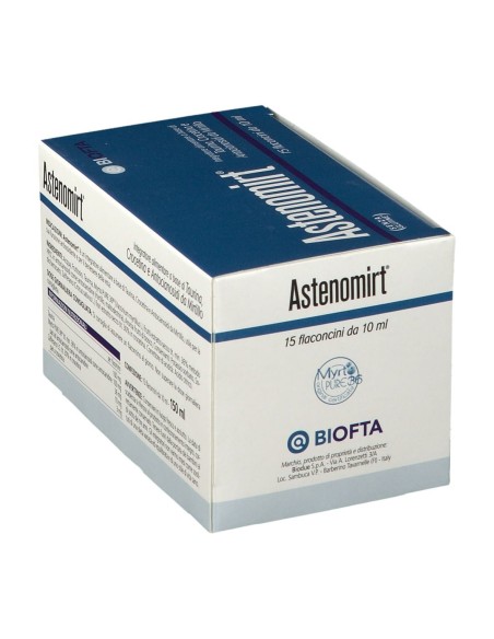 ASTENOMIRT 15 FLACONCINI 10 ML