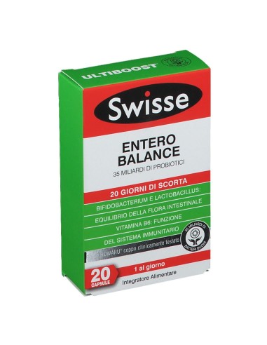 SWISSE ULTIBOOST ENTERO BALANCE 20 CAPSULE