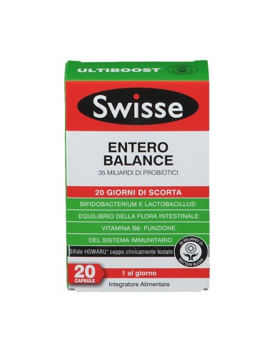 SWISSE ULTIBOOST ENTERO BALANCE 20 CAPSULE