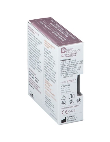 DERMOVITAMINA MICOBLOCK 3 IN 1 TRATTA E COLORA SOLUZIONE UNGUEALE 7 ML + SMALTO IDRATANTE TRASPIRANTE 5 ML