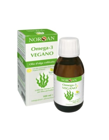 NORSAN OMEGA 3 VEGANO 100 ML AL GUSTO DI LIMONE