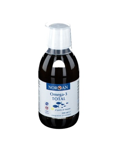 NORSAN OMEGA 3 TOTAL 200 ML GUSTO LIMONE