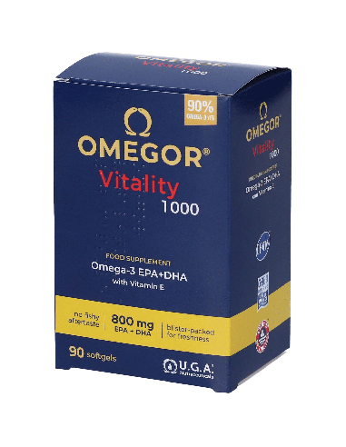 OMEGOR VITALITY 1000 90 CAPSULE