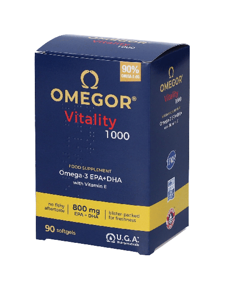 OMEGOR VITALITY 1000 90 CAPSULE