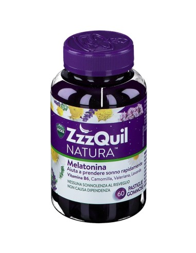 VICKS ZZZQUIL NATURA 60 PASTIGLIE GOMMOSE