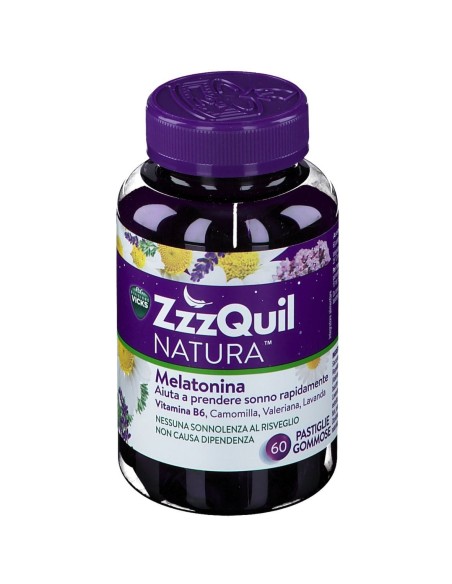 VICKS ZZZQUIL NATURA 60 PASTIGLIE GOMMOSE