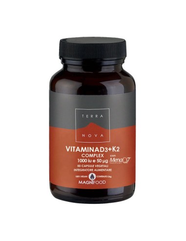 TERRANOVA VITAMINA D3 + K2 50 CAPSULE