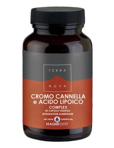TERRANOVA CROMO/CANNELLA/ACIDO LIPOICO COMPLEX 50 CAPSULE 2