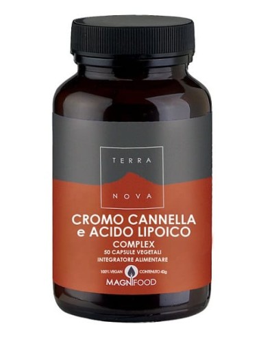 TERRANOVA CROMO/CANNELLA/ACIDO LIPOICO COMPLEX 50 CAPSULE