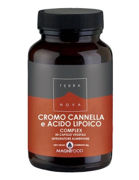 TERRANOVA CROMO/CANNELLA/ACIDO LIPOICO COMPLEX 50 CAPSULE