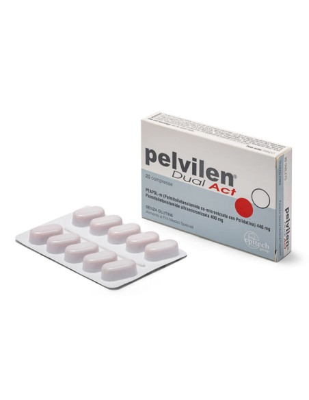 PELVILEN DUAL ACT 20 COMPRESSE