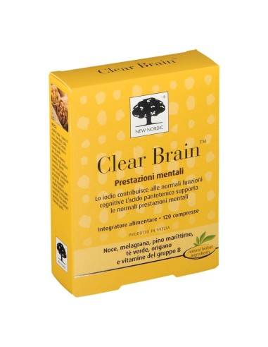 CLEAR BRAIN 120 COMPRESSE