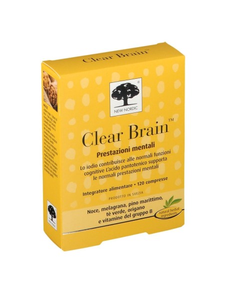 CLEAR BRAIN 120 COMPRESSE
