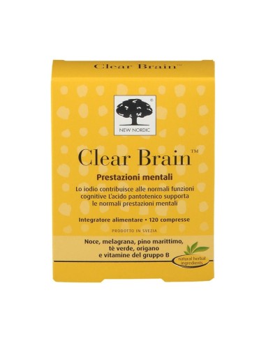 CLEAR BRAIN 120 COMPRESSE