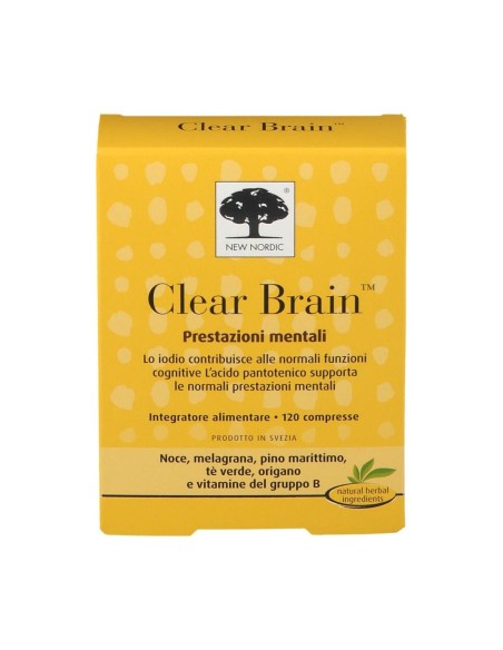 CLEAR BRAIN 120 COMPRESSE