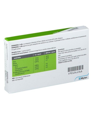BIOMINERAL 5 ALFA 30 CAPSULE