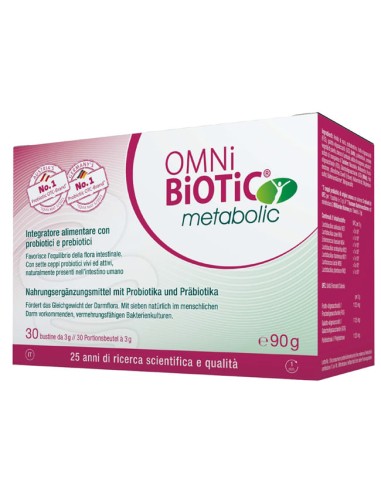 OMNI BIOTIC METABOLIC 30 BUSTINE DA 3 G