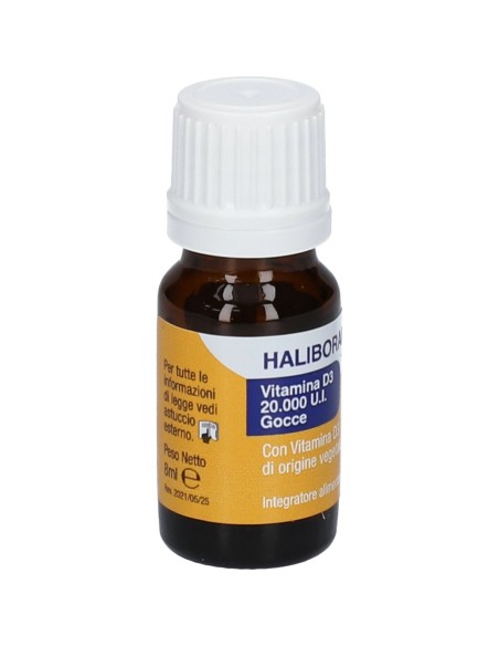 HALIBORANGE VITAMINA D3 20000 UI GOCCE 8 ML