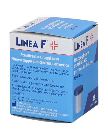 CONTENITORE RACCOLTA URINA LINEA F 150 ML
