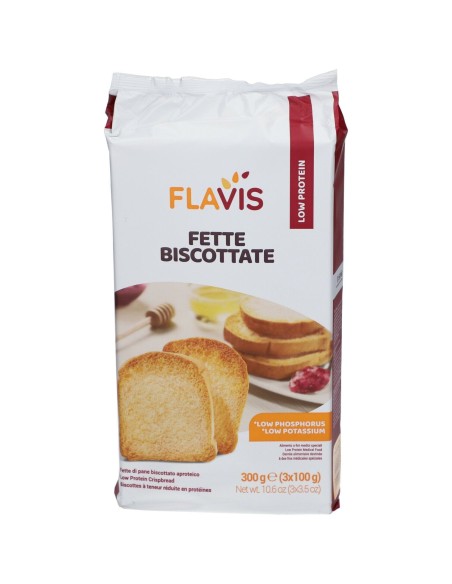 FLAVIS FETTE BISCOTTATE APROTEICHE 300 G