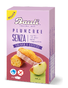 BAULI FREE PLUMCAKE MELA 4 PEZZI DA 33 G