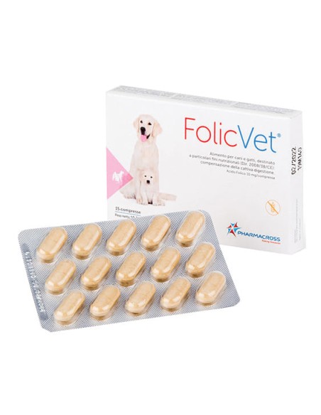 FOLICVET 15 COMPRESSE