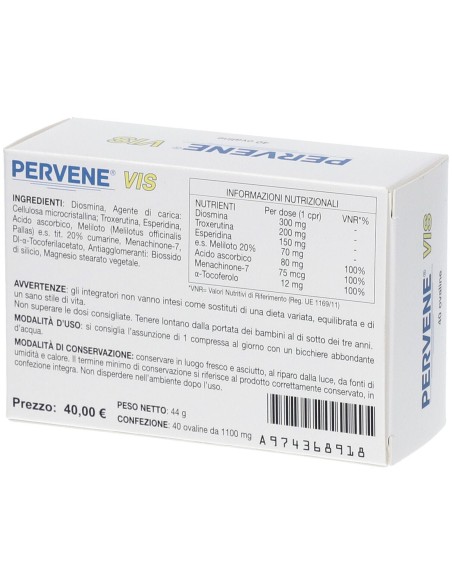 PERVENE VIS 40 OVALINE