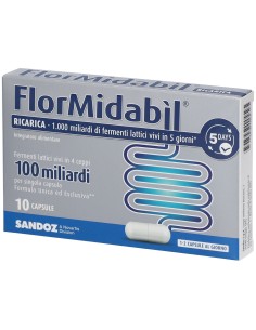 FLORMIDABIL RICARICA 10 CAPSULE
