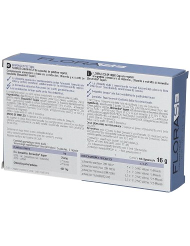 FLORASE COLON HELP 40 CAPSULE