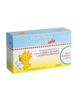 PEDIANASAL IPER SOLUZIONE IPERTONICA CON ACIDO IALURONICO 20 FLACONCINI MONODOSE DA 5 ML