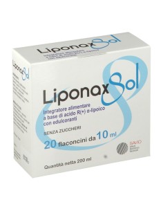 LIPONAX SOLUZIONE 20 FLACONCINI 10 ML