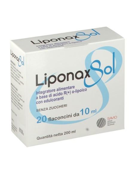 LIPONAX SOLUZIONE 20 FLACONCINI 10 ML